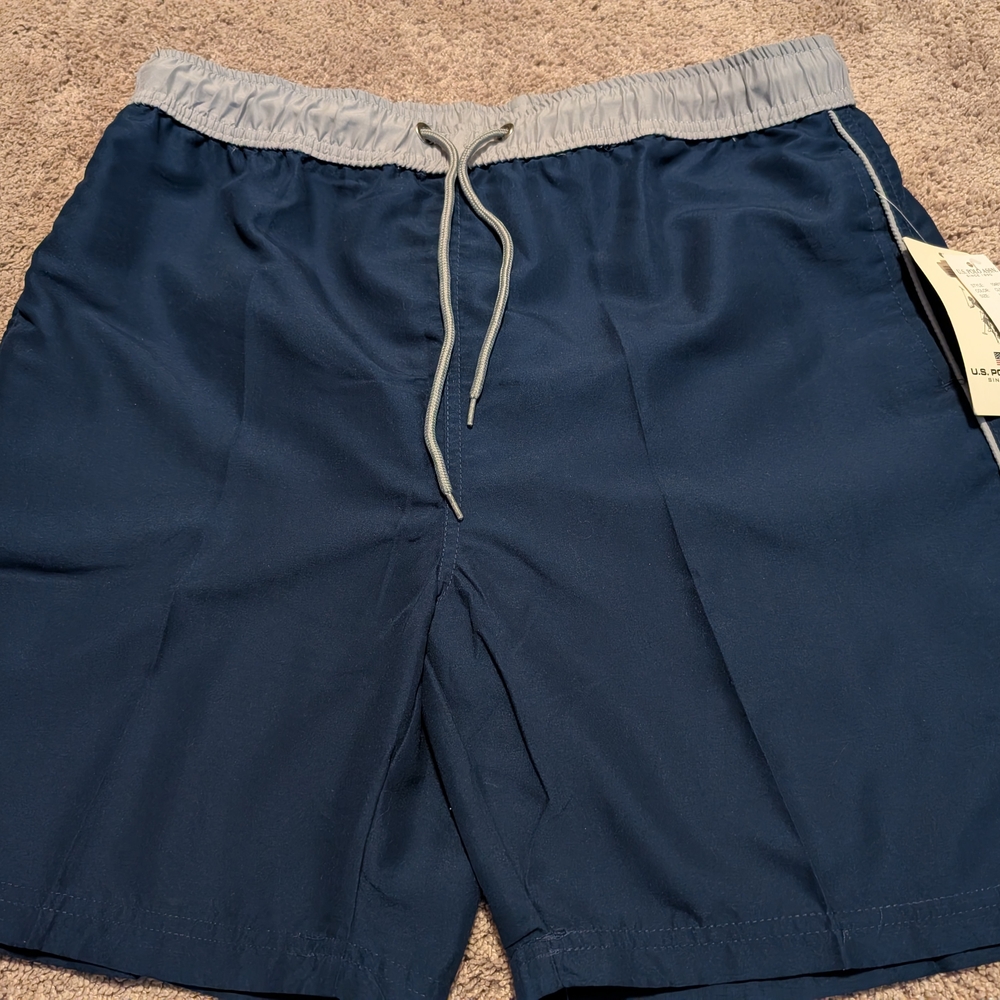 Brand New With Tags Men's U.S. Polo Assn Swim Shorts Size Large